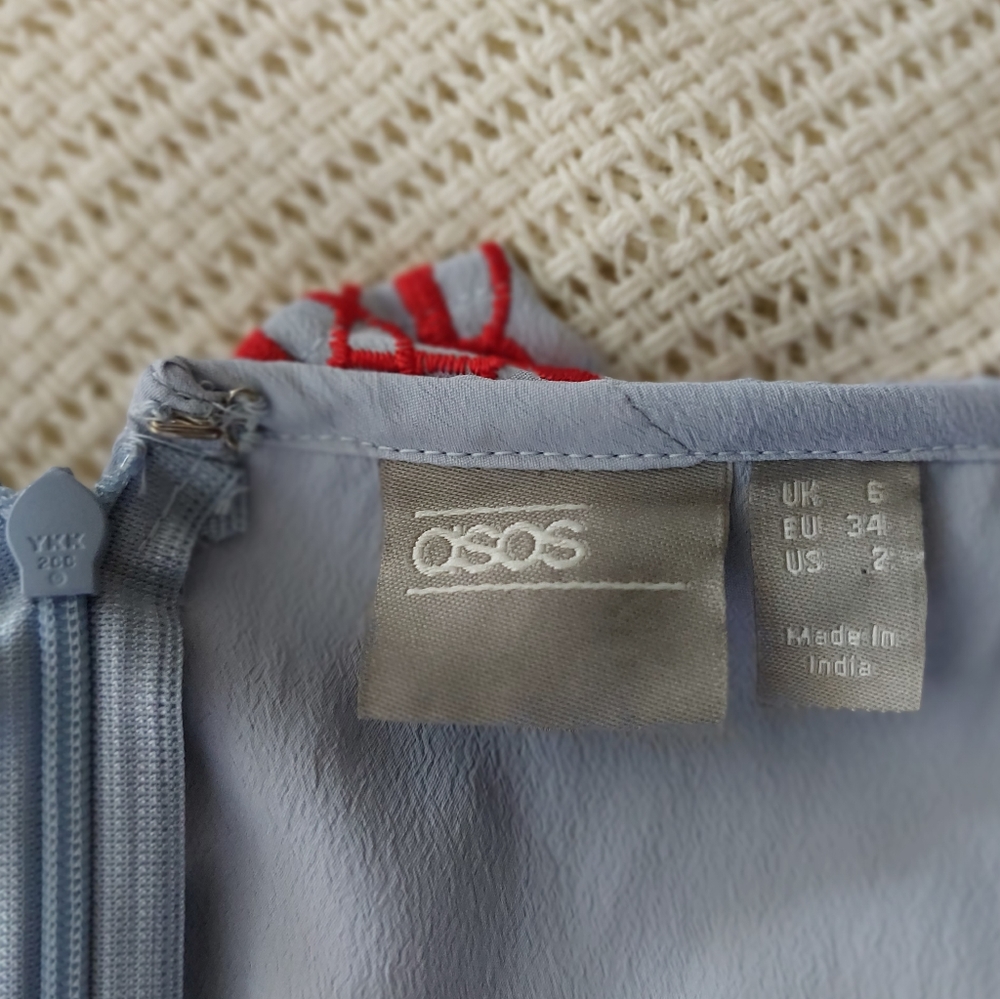 ASOS BLUES DRESS  SIZE  S / 2